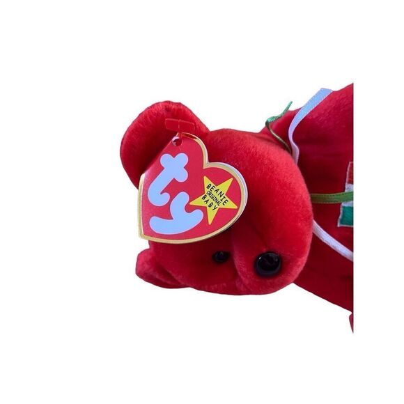1999 Osito The Bear Set Ty Teenie Beanie Baby Plush Collectible - Picture 9 of 10